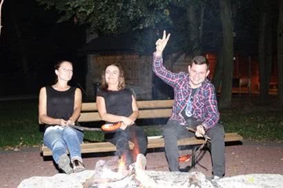 Meble drewniane Impreza firmowa w Zaciszu