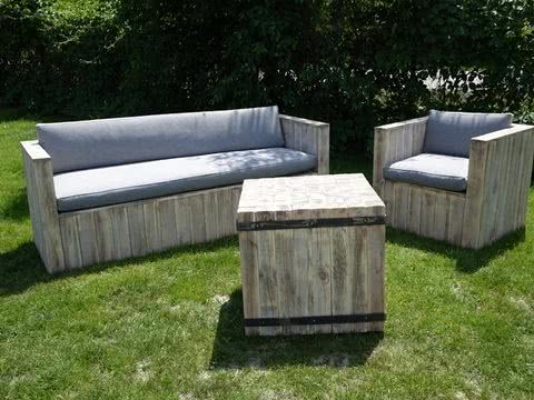 meble ogrodowe, meble drewniane 