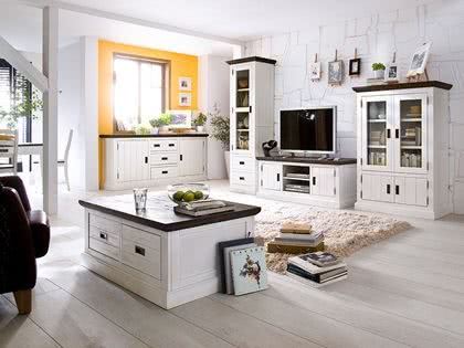 meble drewniane, białe meble