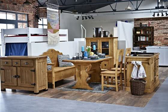 meble drewniane, meble świerkowe