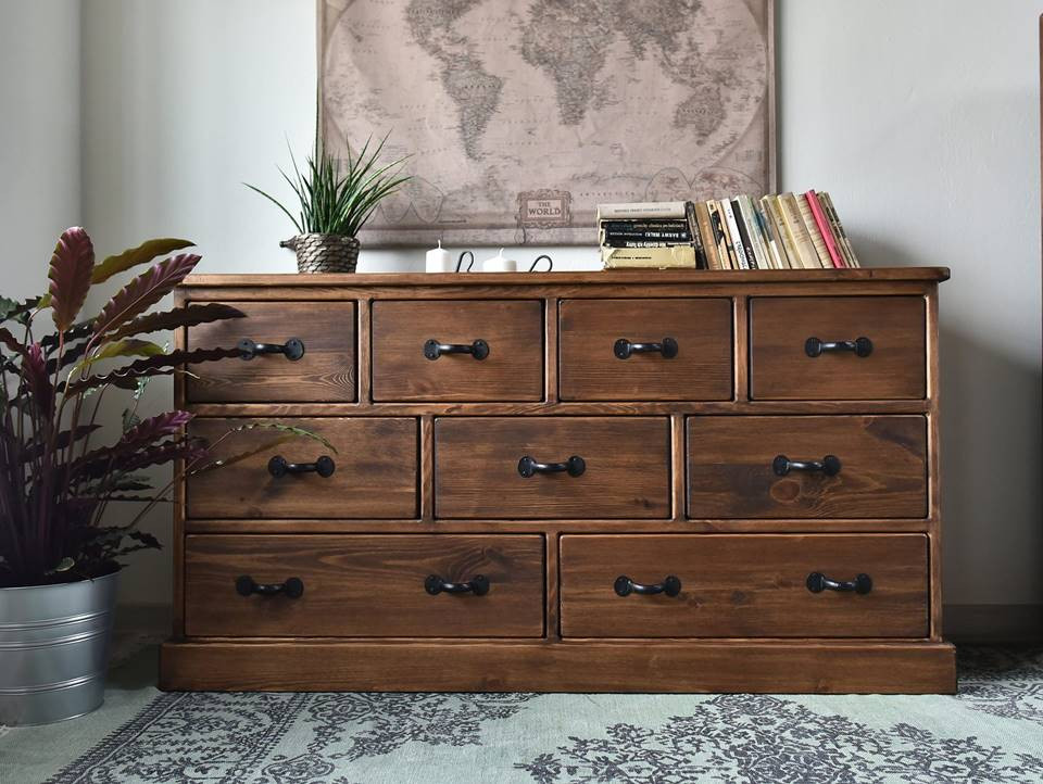 rustykalna komoda
