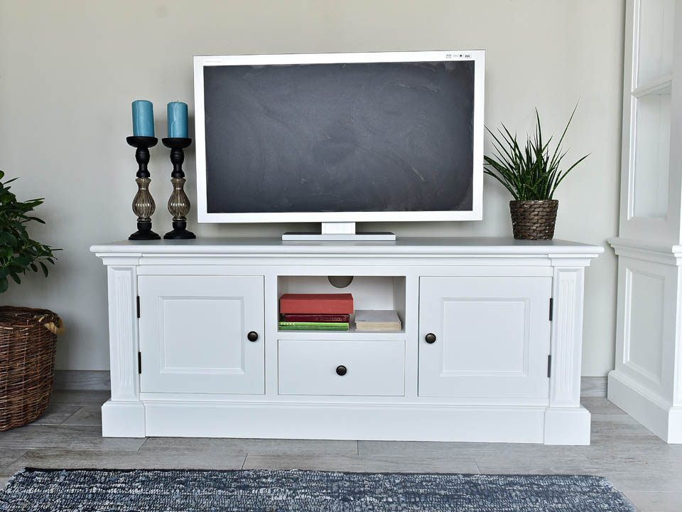 drewniana szafka rtv