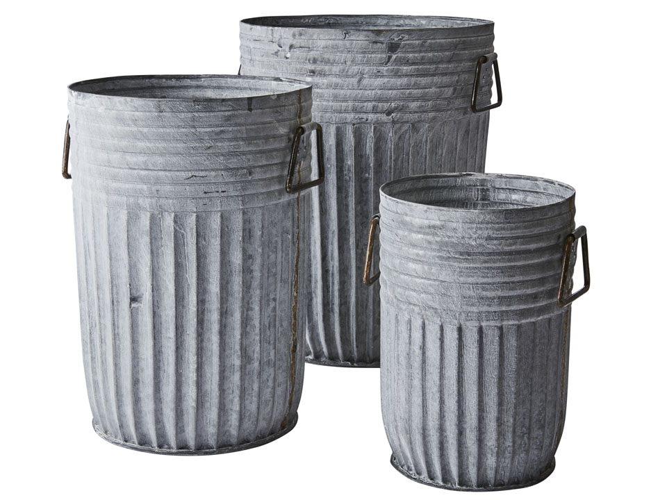 Komplet metalowych osłonek doniczkowych Tennessee 3 szt. Komplet metalowych osłonek doniczkowych Tennessee 3 szt.