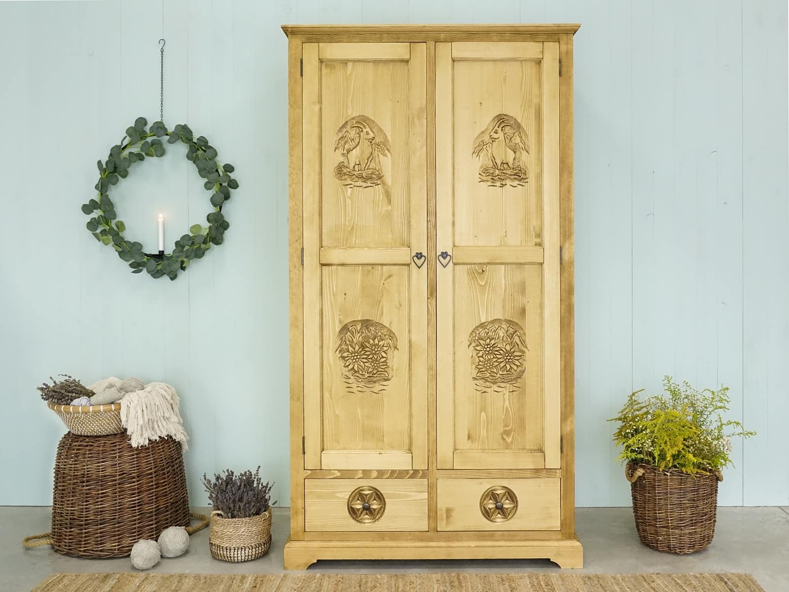 styl alpejski we wnętrzach