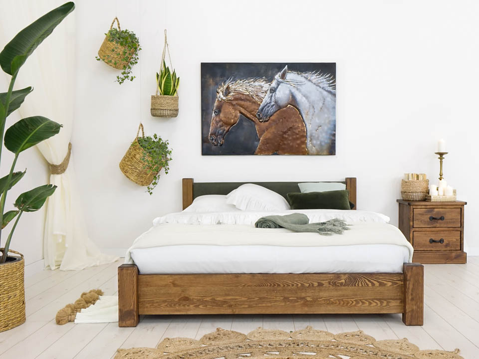 ł&oacute;żko rustykalne